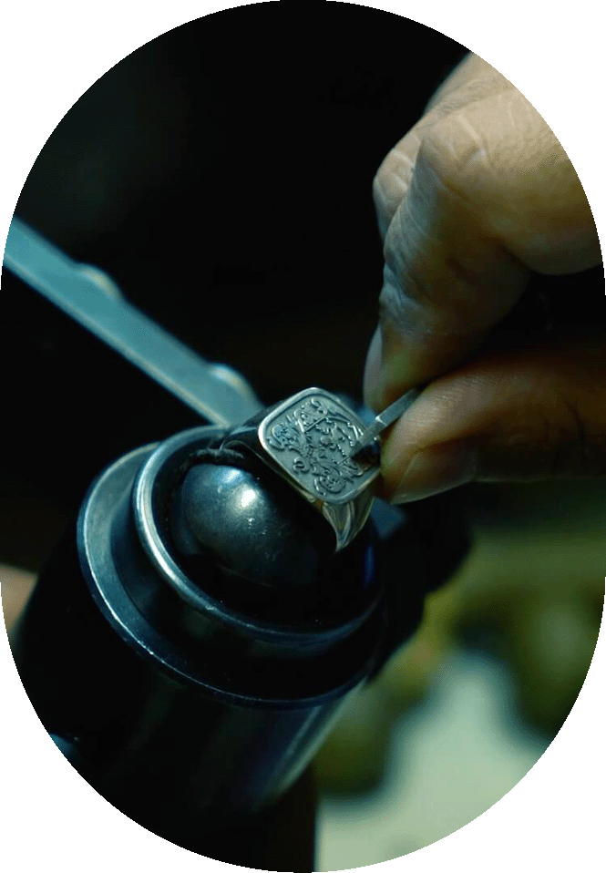 Jewellery tools on a table